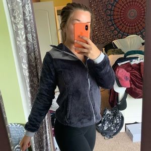 North face zip up jacket